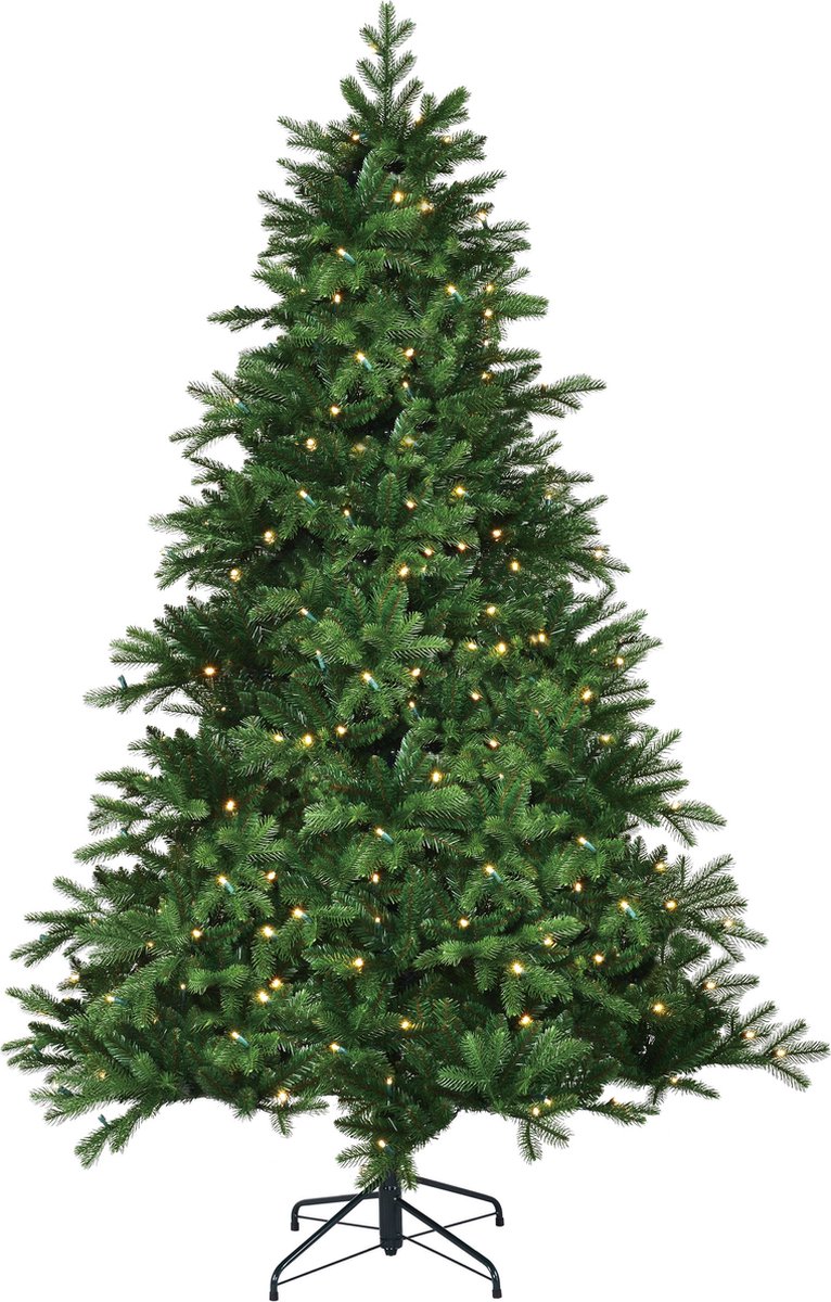 Black Box Trees Brampton Kunstkerstboom LED H215xØ142 cm Groen