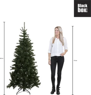 Black Box Trees Brampton Kunstkerstboom Slim H185 cm Groen