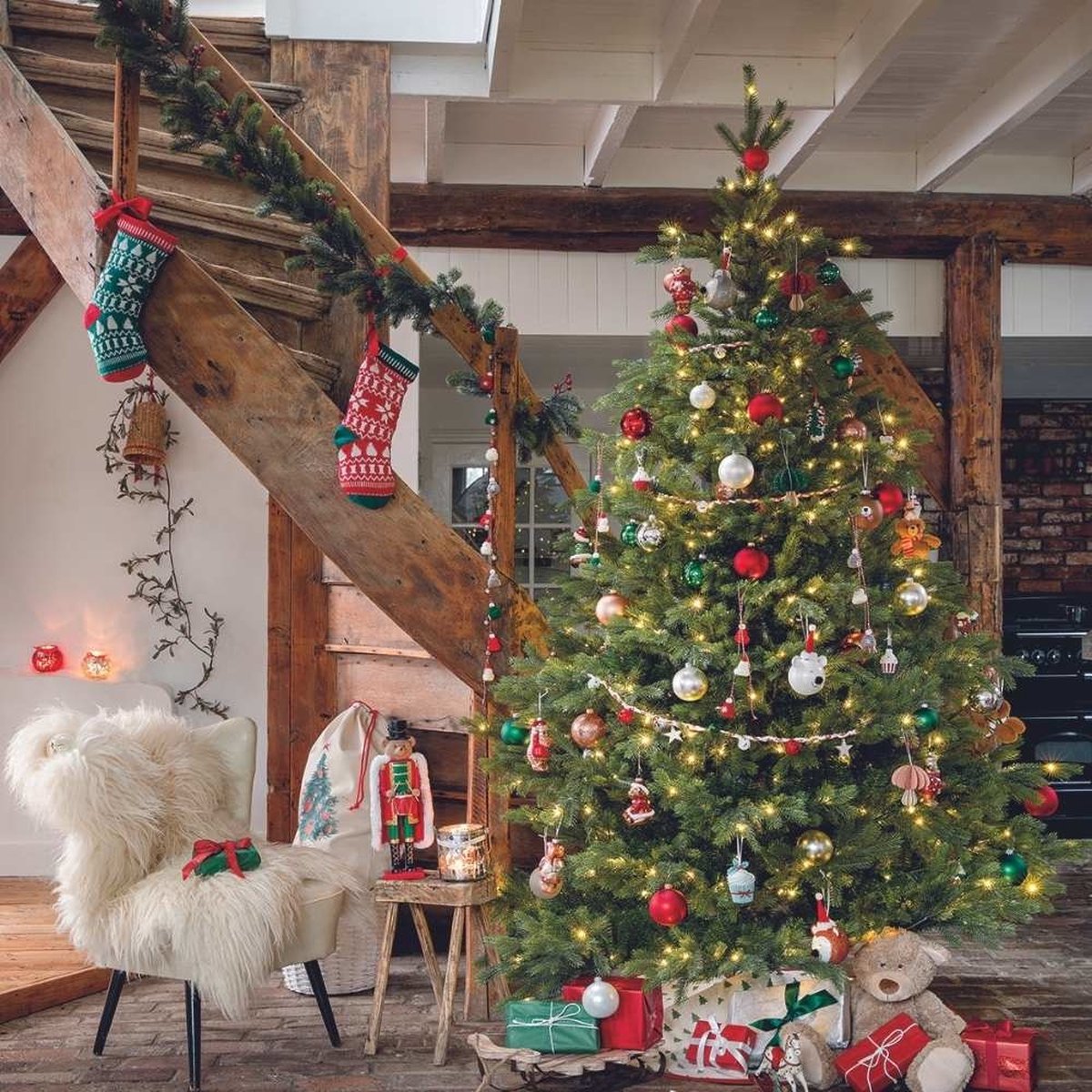 Black Box Trees Brampton Kunstkerstboom Slim H230 Groen