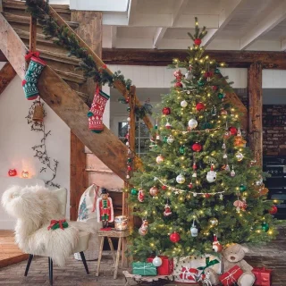 Black Box Trees Brampton Kunstkerstboom Slim H230 Groen