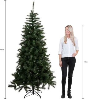 Black Box Trees Brampton Kunstkerstboom Slim H230 Groen