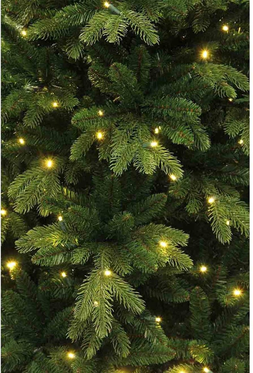 Black Box Trees Brampton Kunstkerstboom Slim LED H215xØ125 cm Groen