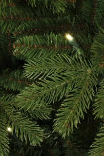 Black Box Trees Brampton Kunstkerstboom Slim LED H215xØ125 cm Groen