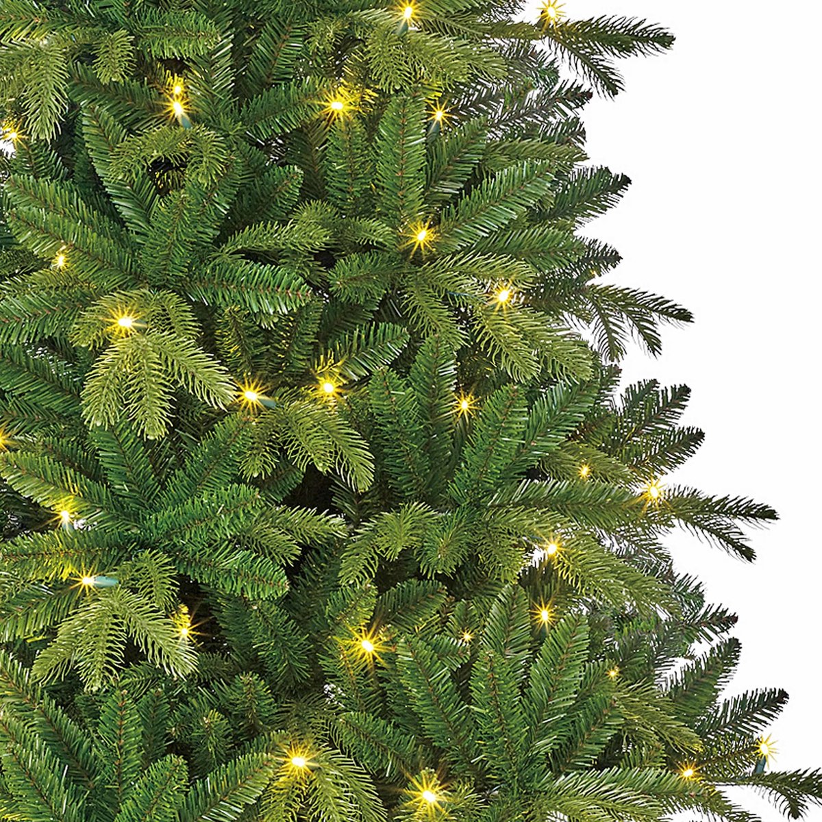Black Box Trees Brampton Kunstkerstboom Slim LED H215xØ125 cm Groen