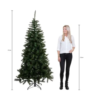 Black Box Trees Brampton Kunstkerstboom Smal H215xØ125 cm Groen