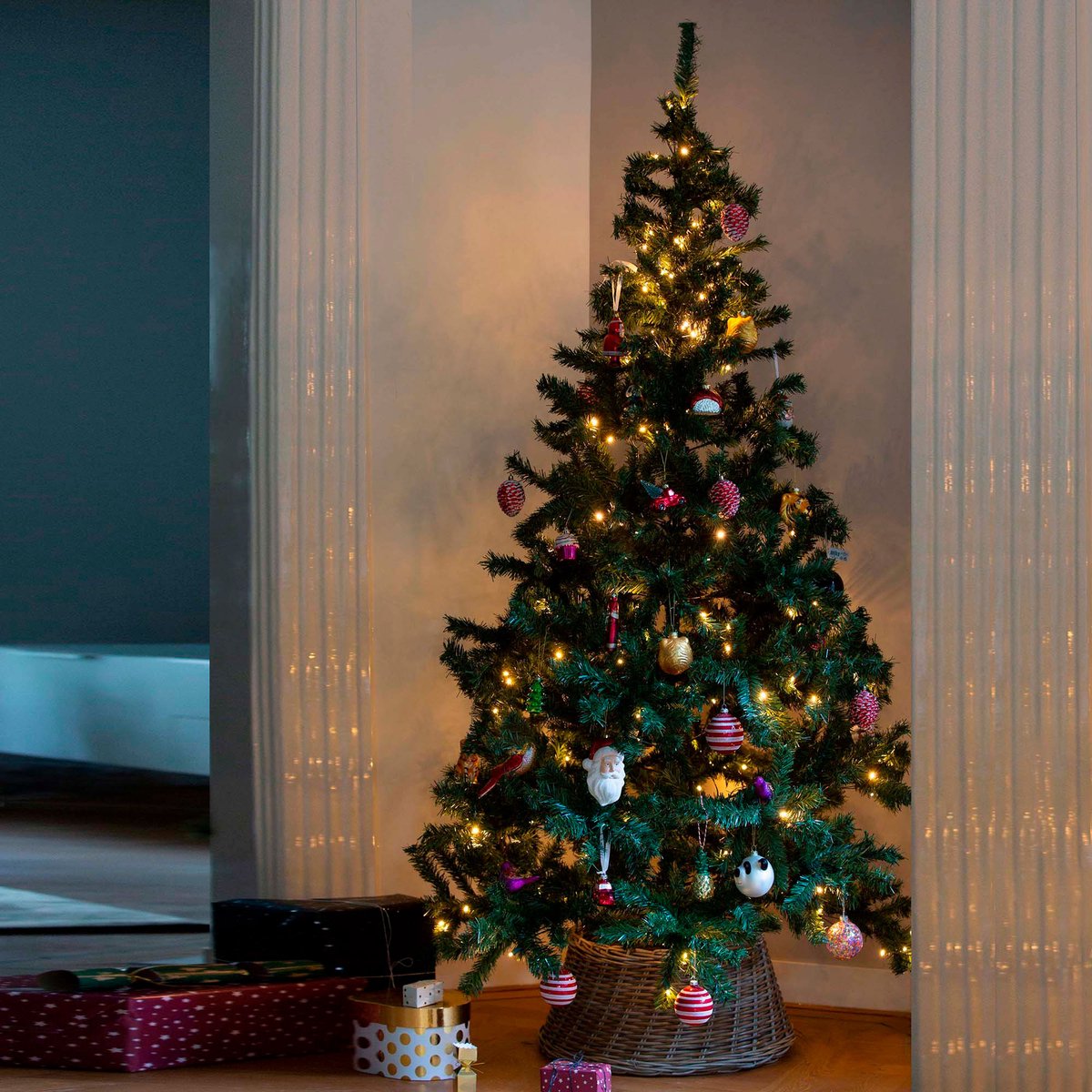 Black Box Trees Charlton Kunstkerstboom Groen H215xØ127 cm