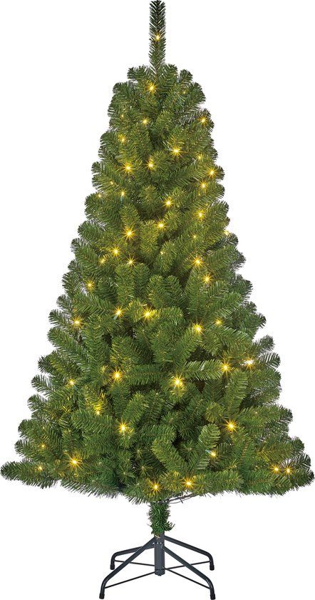 Black Box Trees Charlton Kunstkerstboom LED 155 cm Groen