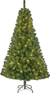 Black Box Trees Charlton Kunstkerstboom LED H215cm Groen