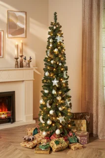 Black Box Trees Charlton Pilar kerstboom 230 cm groen
