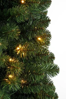 Black Box Trees Charlton Smalle Kunstkerstboom 215 x 56 cm Groen