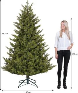 Black Box Trees Clive Kunstkerstboom 230 cm - Groen