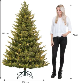 Black Box Trees Clive Kunstkerstboom H185 x Ø130 cm Groen