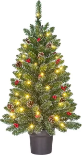 Black Box Trees Creston Kunstkerstboom in Pot