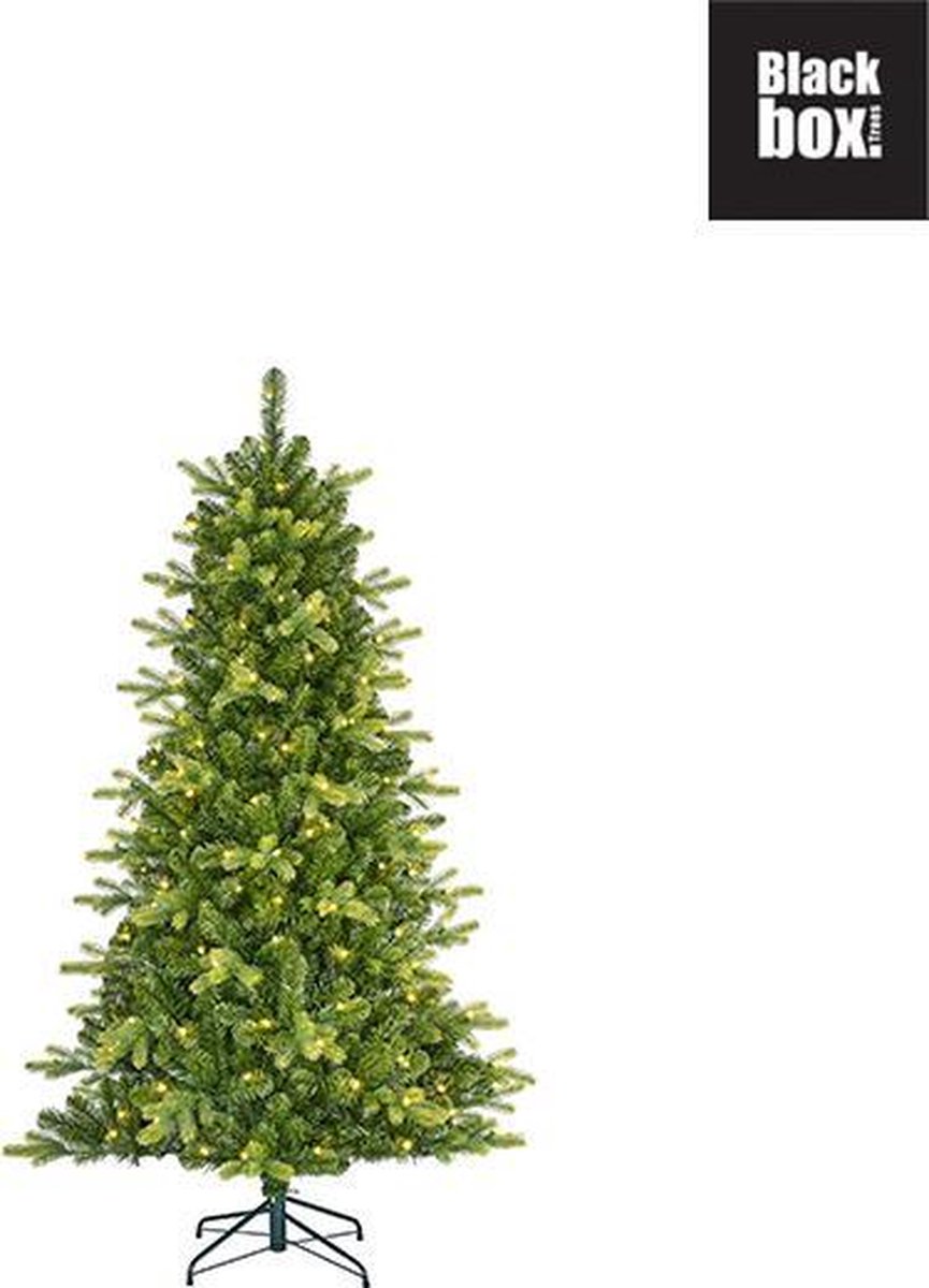 Black Box Trees Dayton kerstboom LED groen 140L 155x94cm