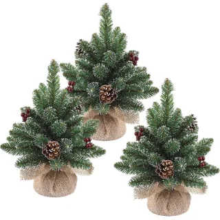 Black Box Trees Derby Kunstkerstboom 30 cm Groen
