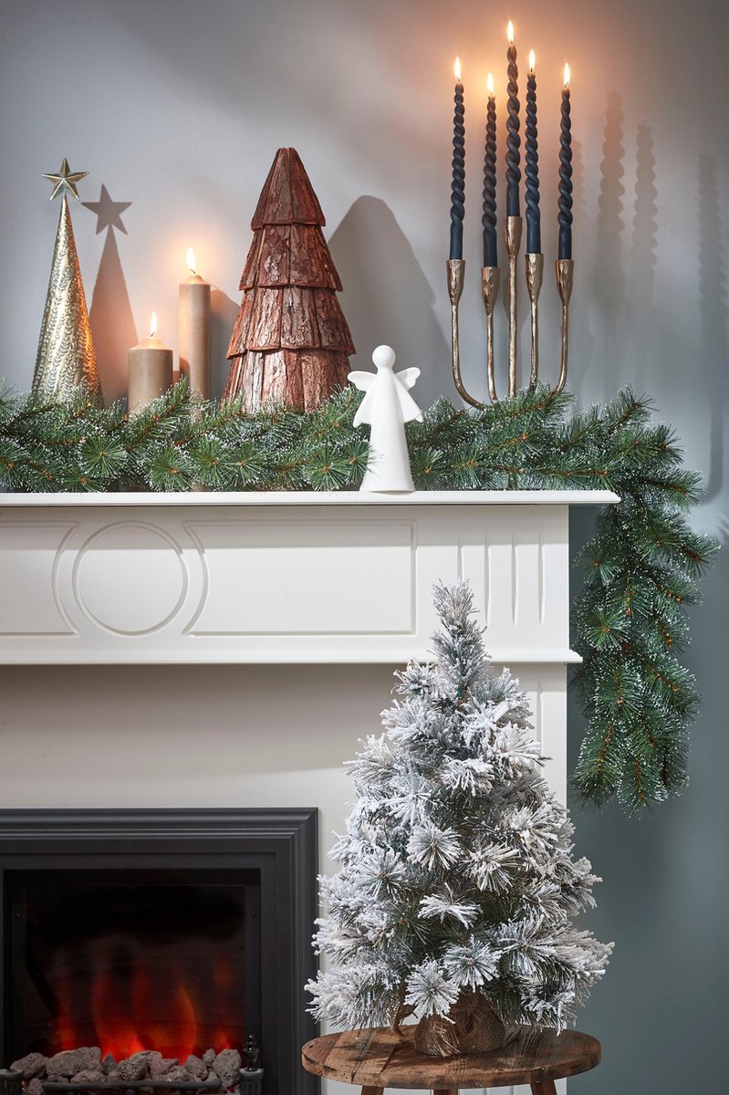 Black Box Trees Dinsmore Kunstkerstboom H60 Ø50 cm Frosted Green