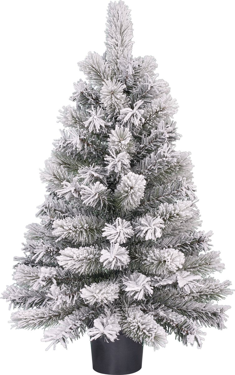 Black Box Trees Dinsmore Kunstkerstboom H90 Pot Frosted Green