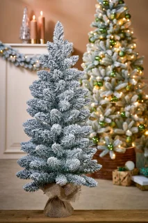 Black Box Trees Gerlos Kunstkerstboom H90cm Groen Frosted