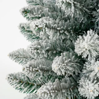 Black Box Trees Gerlos Kunstkerstboom Smal H120 Groen Frosted