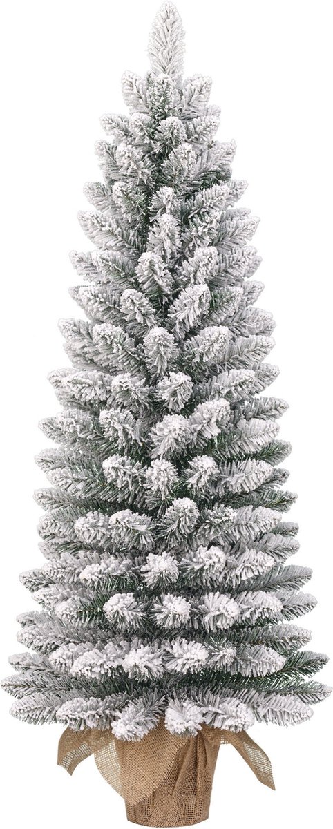 Black Box Trees Gerlos Kunstkerstboom Smal H75 Groen Frosted