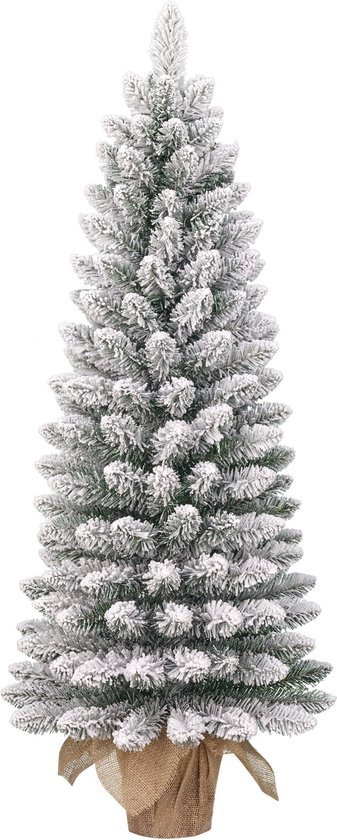Black Box Trees Gerlos Kunstkerstboom Smal H75 Groen Frosted