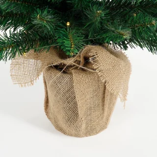 Black Box Trees Gerlos Smalle Kunstkerstboom in Pot