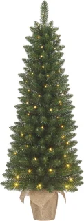 Black Box Trees Gerlos Smalle Kunstkerstboom in Pot