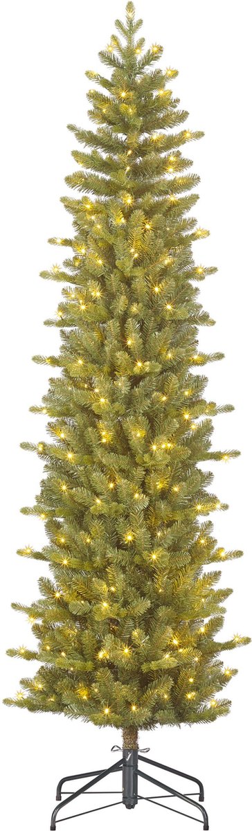 Black Box Trees Harma Smalle Kunstkerstboom LED 230 cm Groen