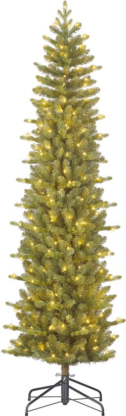 Black Box Trees Harma Smalle Kunstkerstboom LED 230 cm Groen