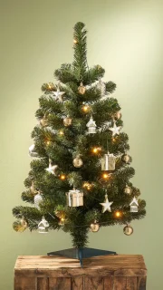 Black Box Trees Joy Kunstkerstboom Groen/Goud
