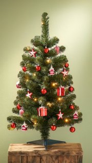 De Black Box Trees Joy Kunstkerstboom H90 x Ø50 cm in één oogopslag