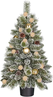 Black Box Trees Kaprun Kunstkerstboom in pot
