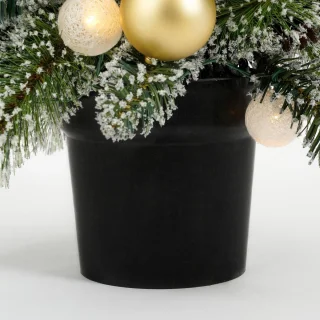 Black Box Trees Kaprun Kunstkerstboom in pot
