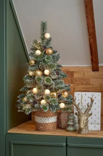 Black Box Trees Kaprun Kunstkerstboom in pot
