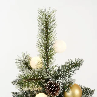 Black Box Trees Kaprun Kunstkerstboom in pot