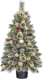 Black Box Trees Kaprun Kunstkerstboom in pot