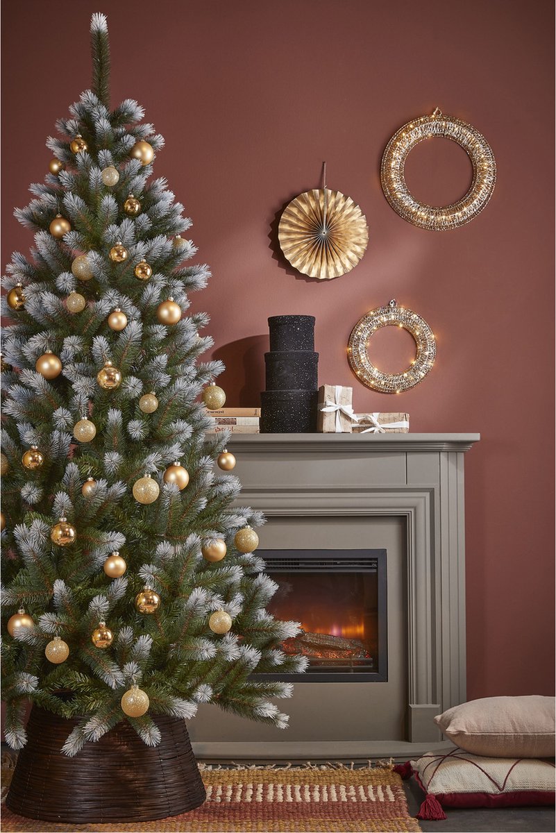 Black Box Trees Kingston Kunstkerstboom 215 cm Frosted Green