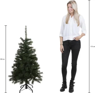 Black Box Trees Kingston Kunstkerstboom H120 Frosted Green