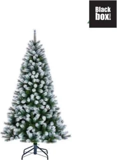 Black Box Trees Kingston Kunstkerstboom H185 Ø102 cm Groen Frosted