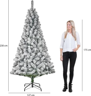 Black Box Trees Millington Kunstkerstboom 230 cm Groen Frosted