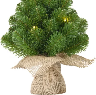 Black Box Trees Mini kunstkerstbomen set van 2 - 30 cm