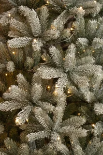 Black Box Trees Nagoya Kunstkerstboom H180 x Ø108 cm Groen Frosted