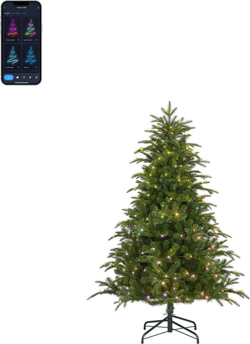 Black Box Trees Nestow Kunstkerstboom H155 Ø107 cm Groen