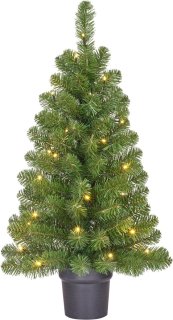 De Black Box Trees Norton Kunstkerstboom in pot in één oogopslag
