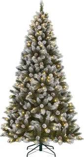 Black Box Trees Pittsfield Kunstkerstboom H185 Ø102 cm Groen Frosted