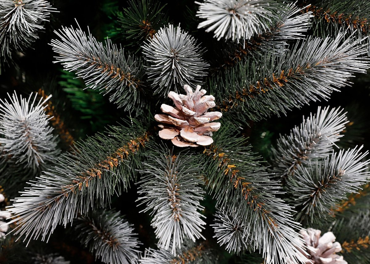 Black Box Trees Pittsfield Kunstkerstboom H185 Ø102 cm Groen Frosted