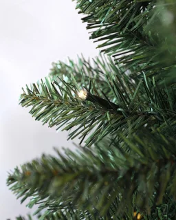 Black Box Trees Riverton Kunstkerstboom LED H90xØ58 cm Groen