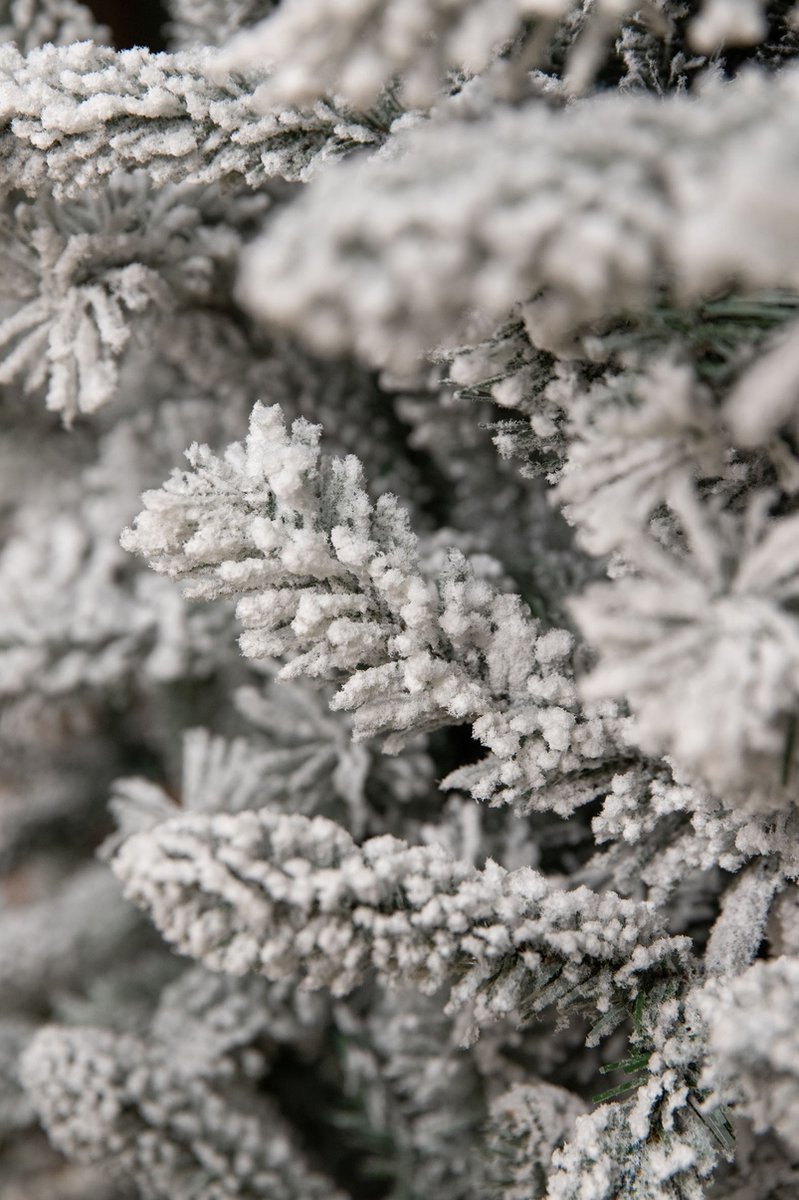 Black Box Trees Snowdon Kunstkerstboom Groen Frosted H155xØ102 cm