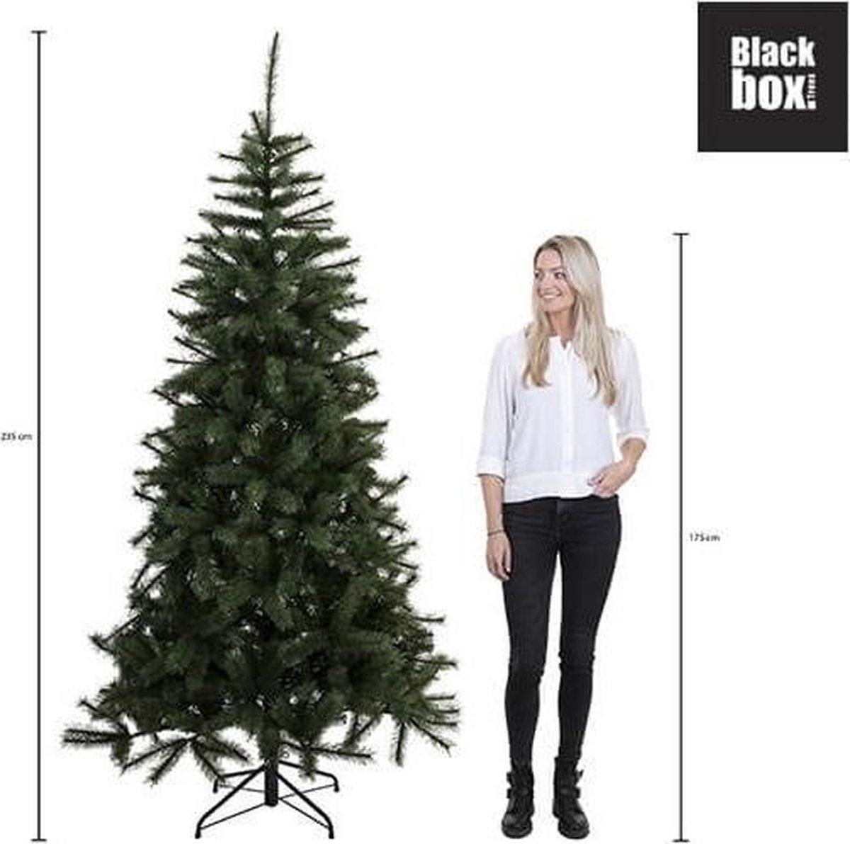 Black Box Trees Toronto Kunstkerstboom Groen H230xØ140 cm