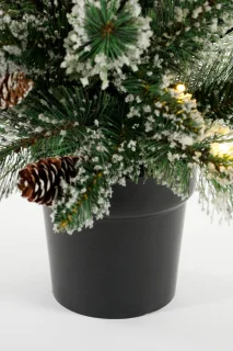 Black Box Trees Vandans Kunstkerstboom in Pot